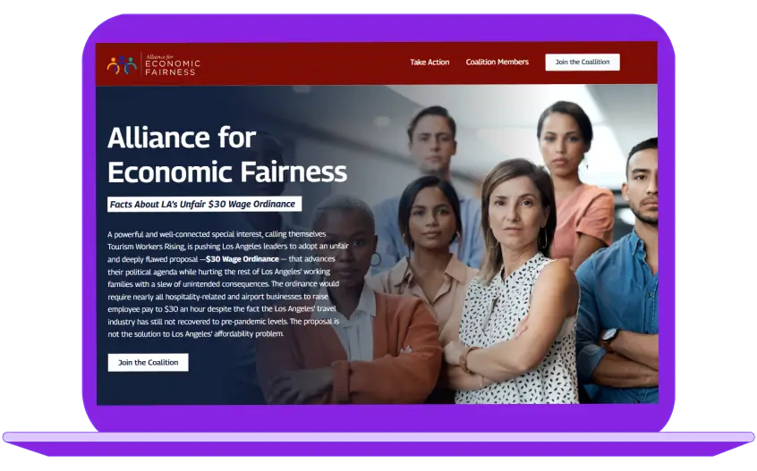 Alliance For Economic Fairness Feature