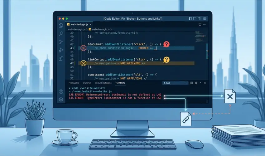 Why Your Buttons and Links Stop Working Shehryar Dev