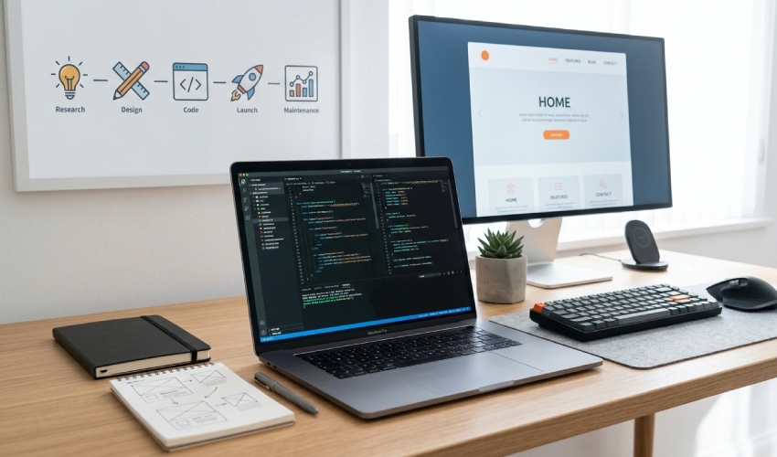 The Website Development Process Explained Step by Step